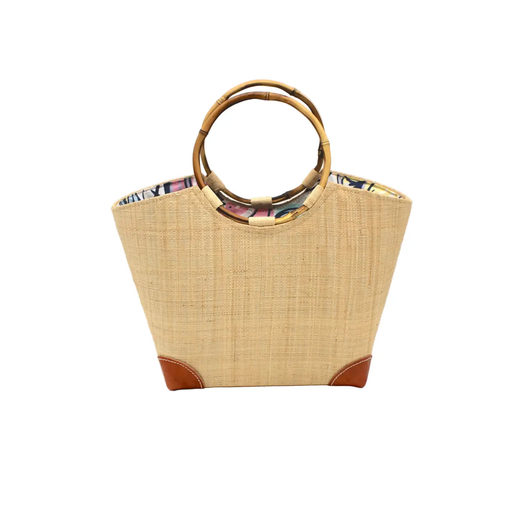 Straw Bucket Bag