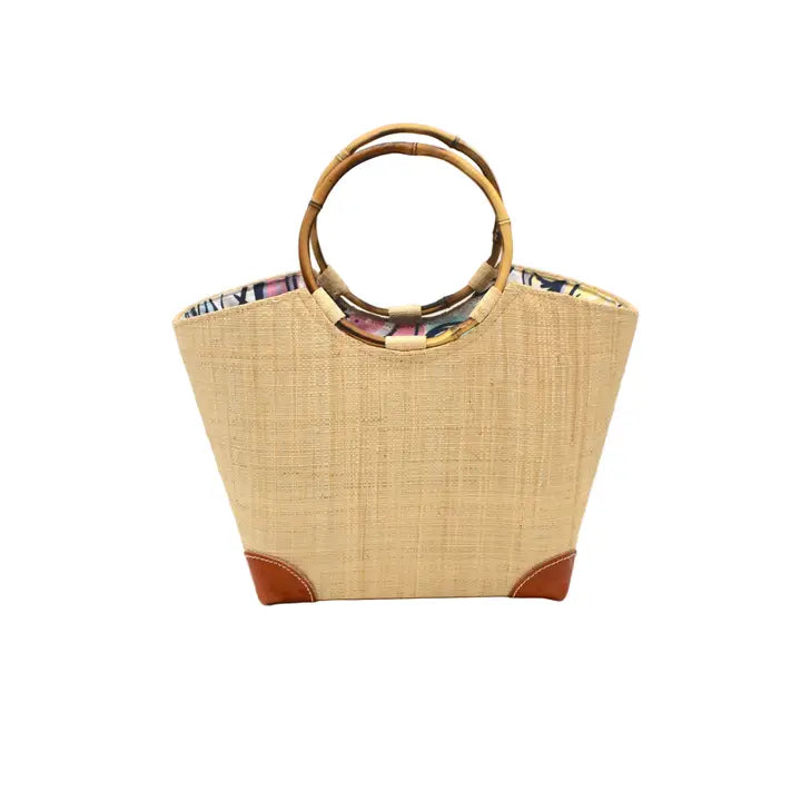 Straw Bucket Bag