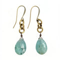 Catherine De Medici Drop Earring Aquamarine