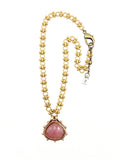 Rose Cut Strawberry Quartz