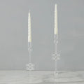 Clear Glass Candle Stick
