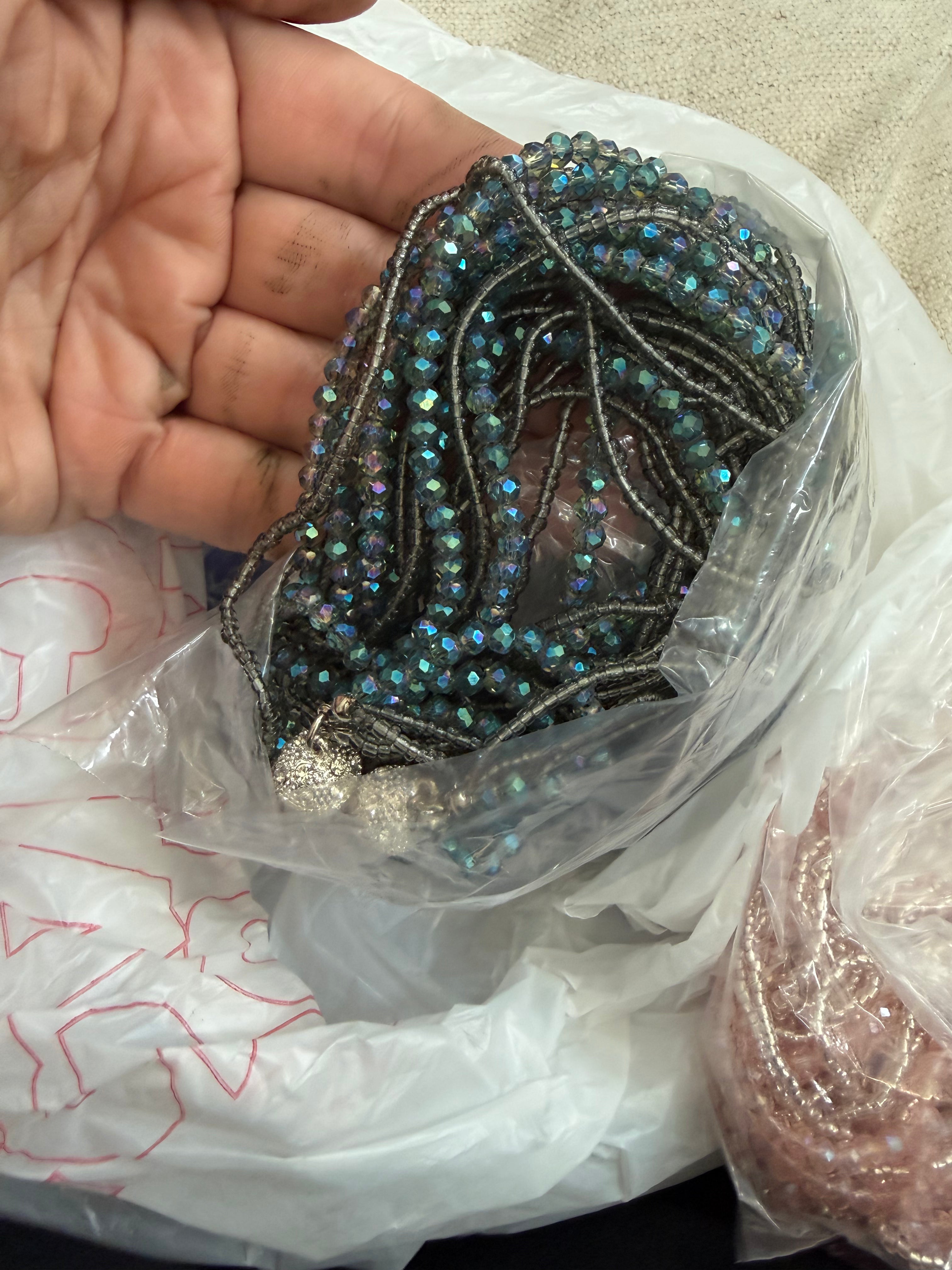 Beaded magnet clasp Necklaces