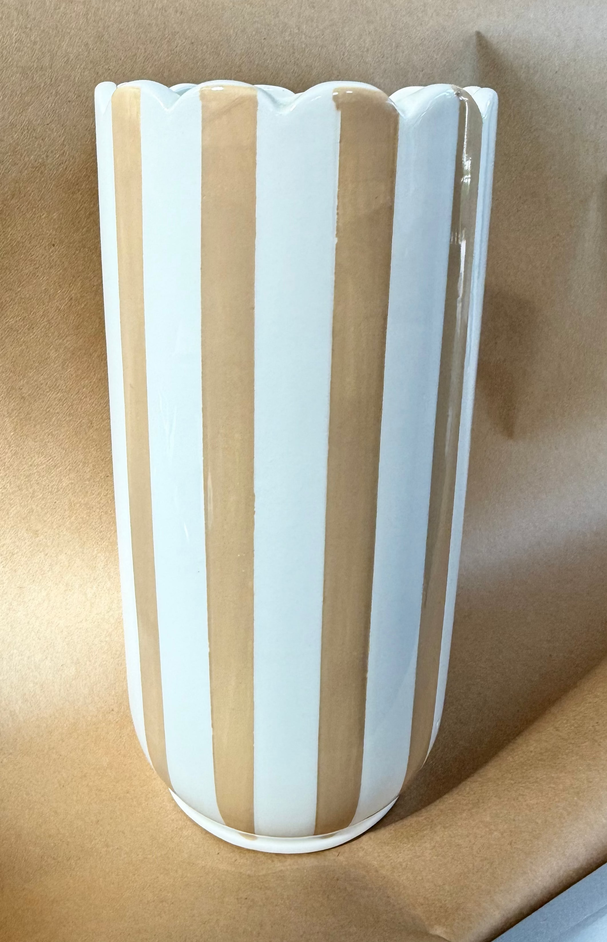 Scalloped Vase