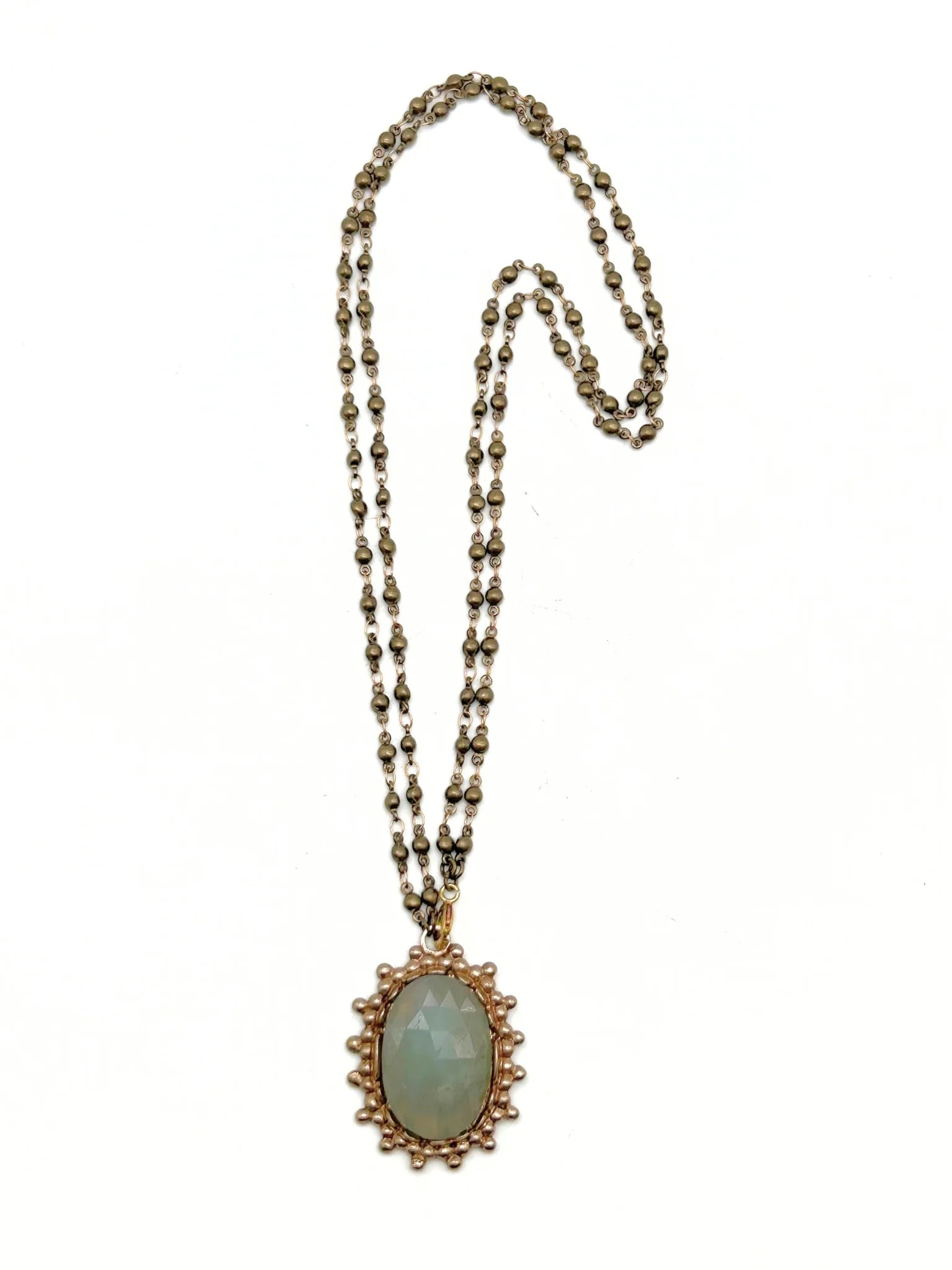 Catherine De Medici Aquamarine Pendadnt