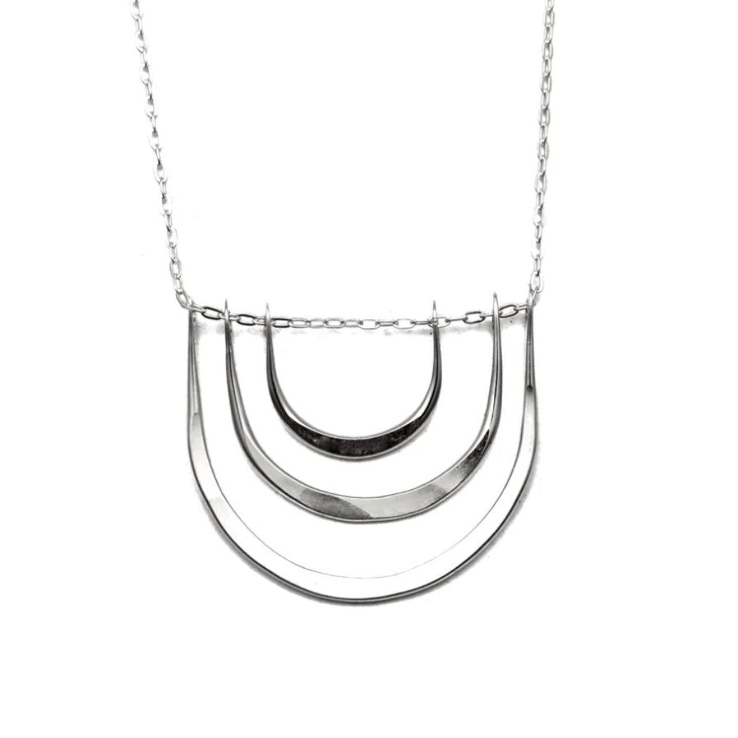 Triple Arc Necklace