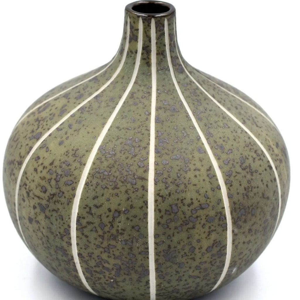 Hand Painted Porcelain Bud Vase