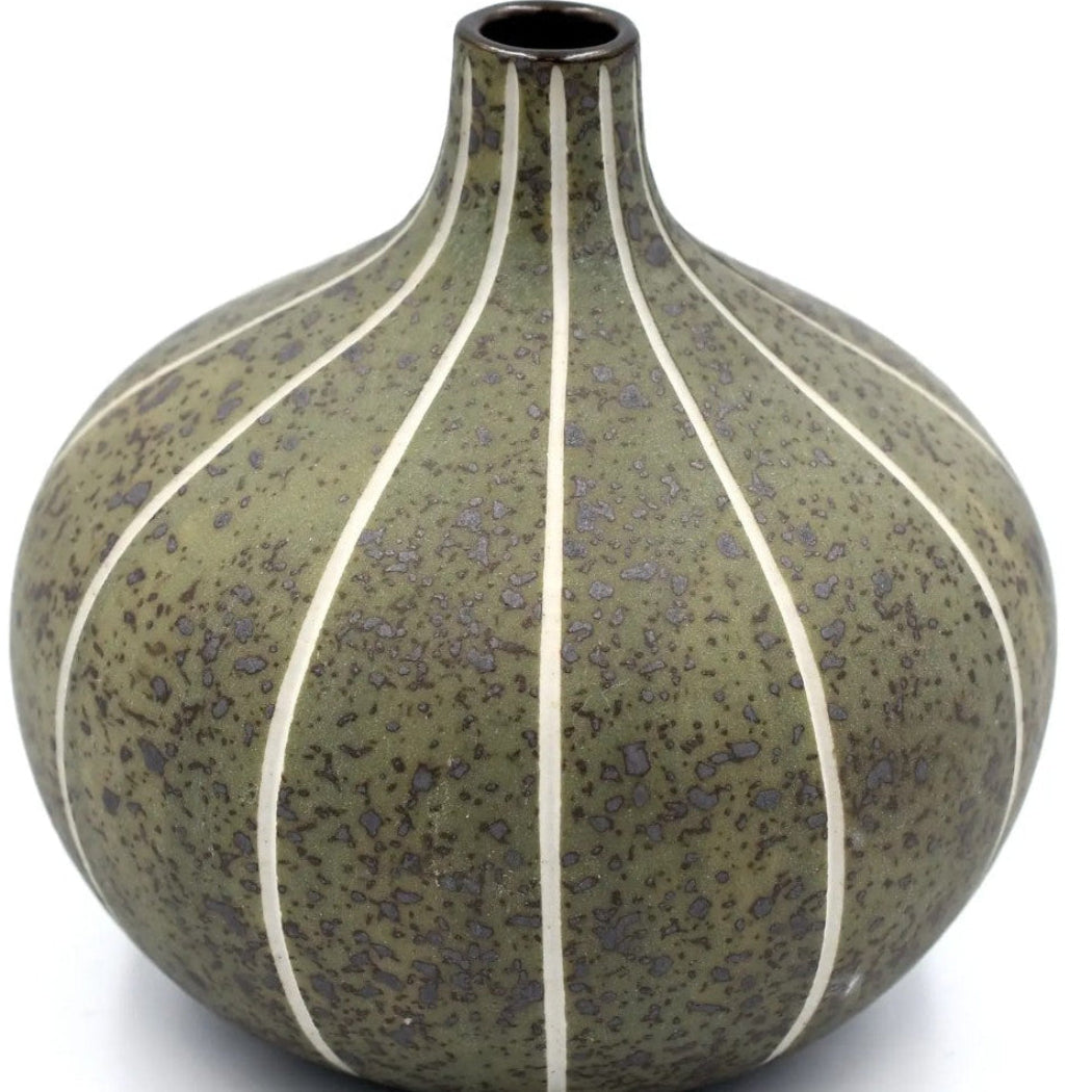 Hand Painted Porcelain Bud Vase