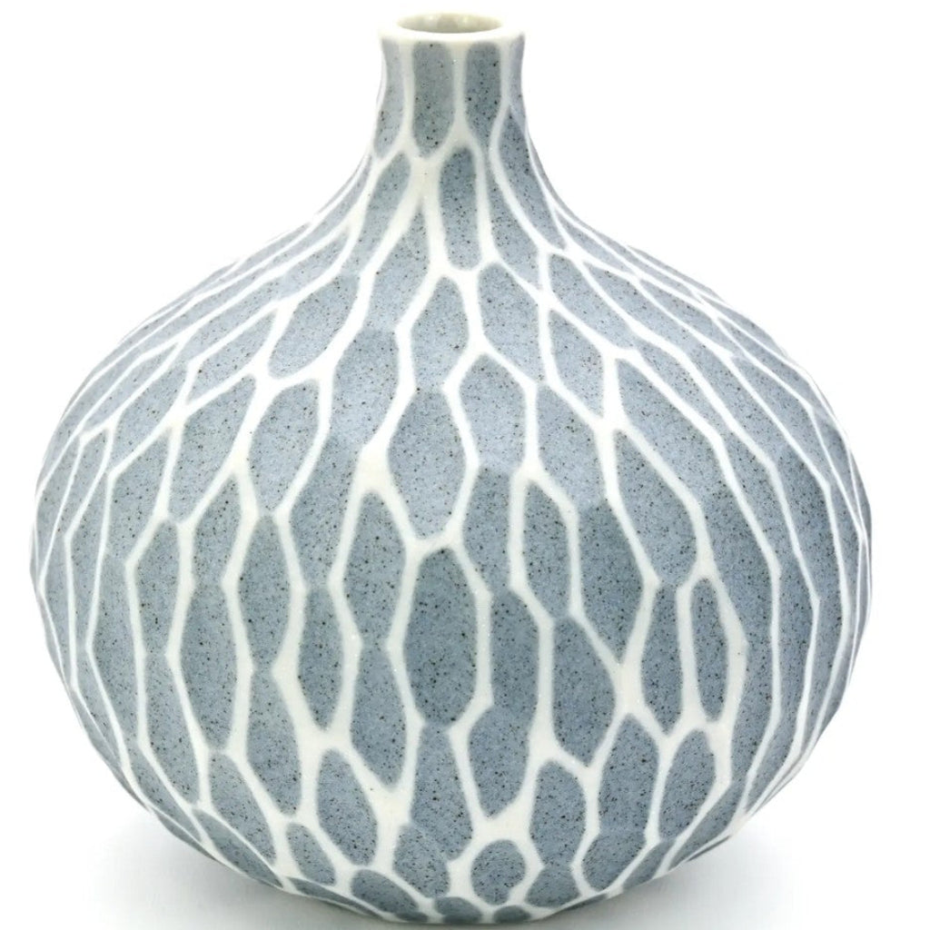 Hand Painted Porcelain Bud Vase