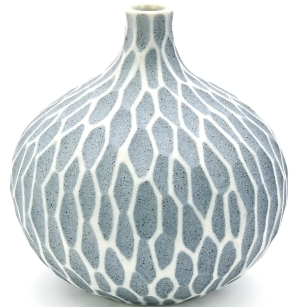 Hand Painted Porcelain Bud Vase