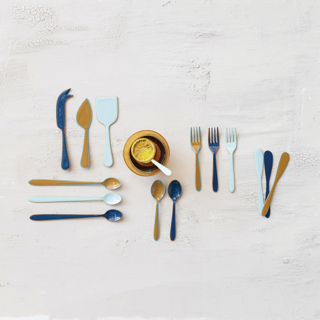 Enameled Stainless Steel Fork