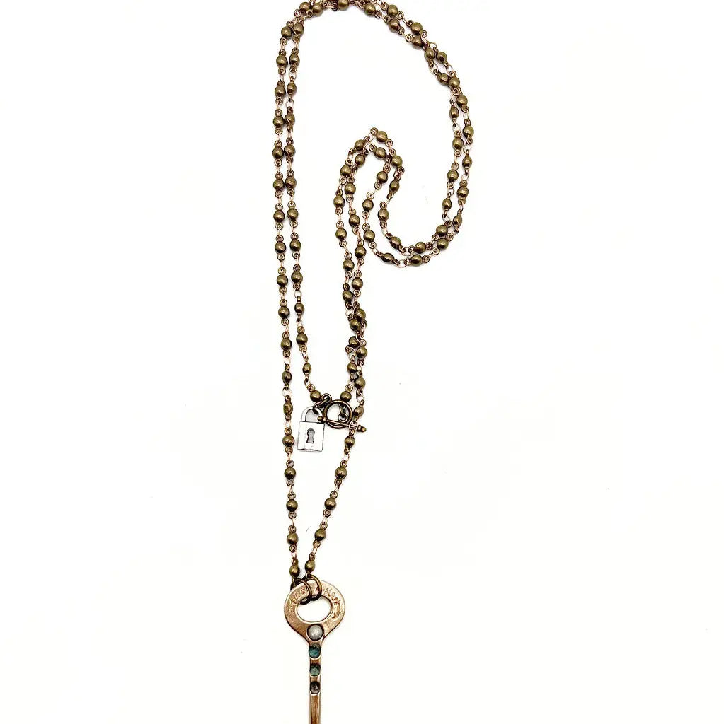 Key Pendant Necklace