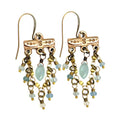 Aquamarine Chandelier Earring